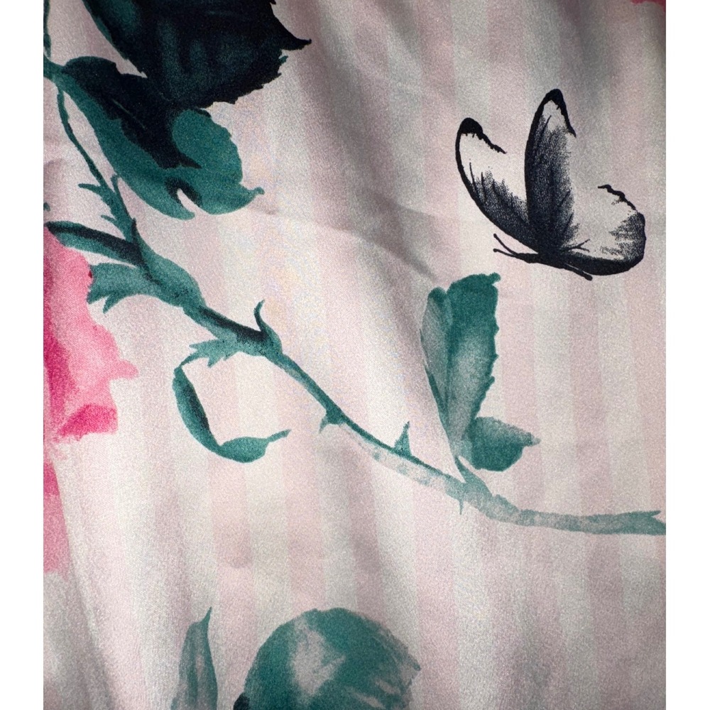 Victoria's Secret Y2K Floral Satin Pajama‎ Cami Top Size Medium - Picture 5 of 5